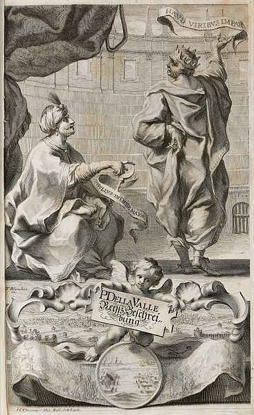 Pietro della Valle zugenandt der Pilgram / Public Domain